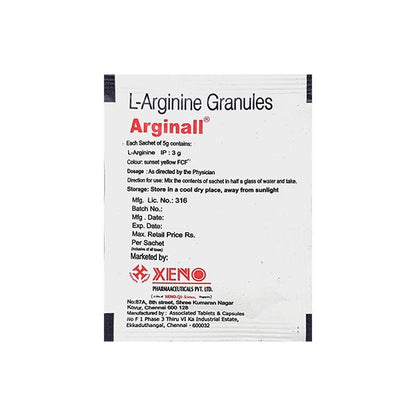Arginall Sugar Free Granules 5gm - Global Surgicals