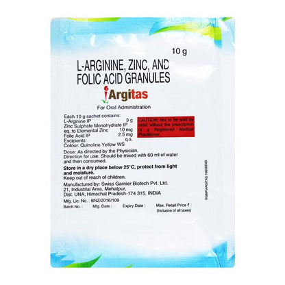 Argitas Orange Flavour sugar free Granules 10gm - Global Surgicals