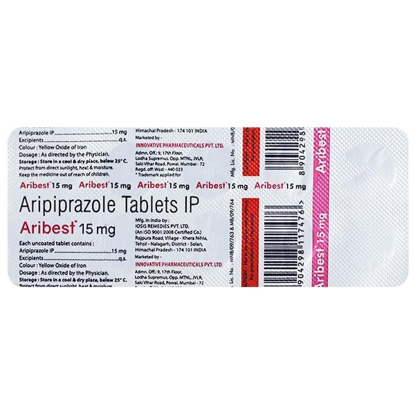 ARIBEST 15mg Tablet 10's - Global Surgicals