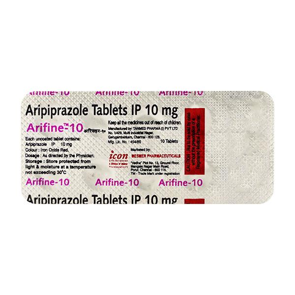 Arifine 10mg Tablet 10'S - Global Surgicals