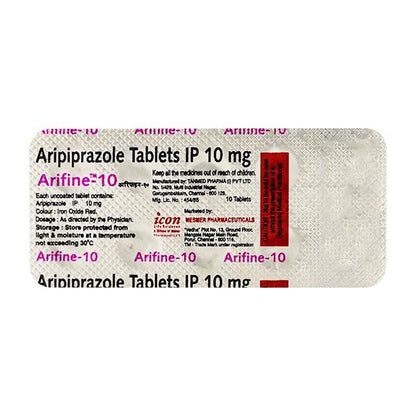 Arifine 10mg Tablet 10'S - Global Surgicals
