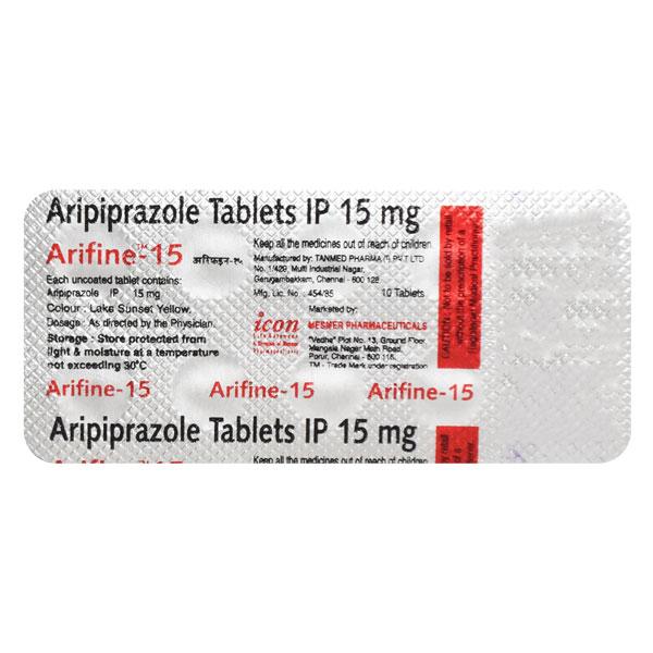 Arifine 15mg Tablet 10'S - Global Surgicals