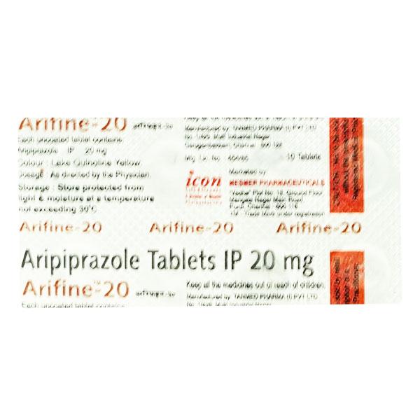 Arifine 20mg Tablet 10'S - Global Surgicals