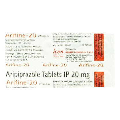 Arifine 20mg Tablet 10'S - Global Surgicals