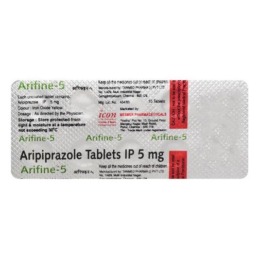 Arifine 5mg Tablet 10'S - Global Surgicals