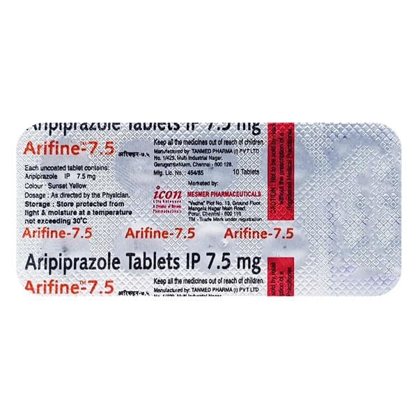 Arifine 7.5mg Tablet 10'S - Global Surgicals