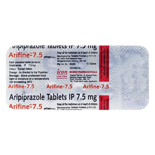 Arifine 7.5mg Tablet 10'S - Global Surgicals
