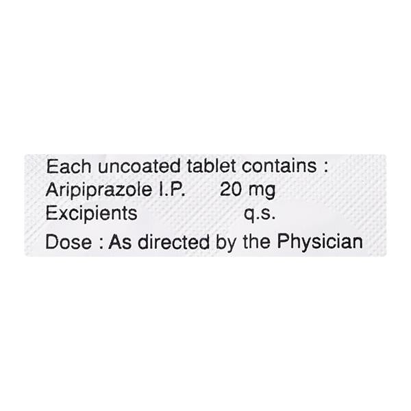 Arip MT 20mg Tablet 15'S - Global Surgicals