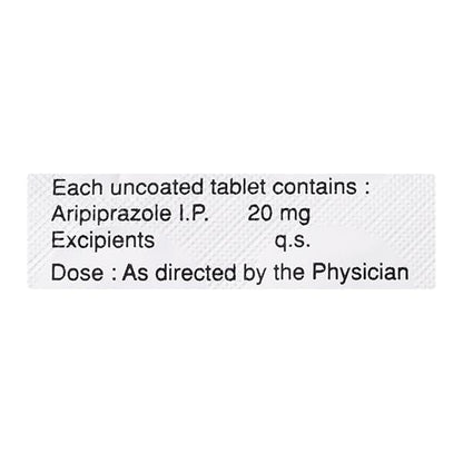 Arip MT 20mg Tablet 15'S - Global Surgicals