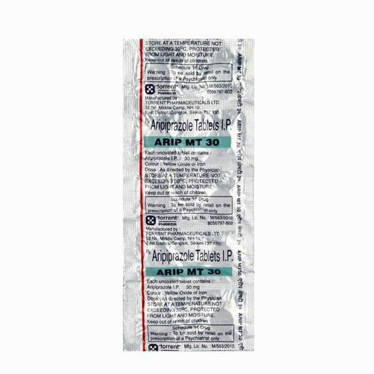 Arip MT 30mg Tablet 10'S - Global Surgicals