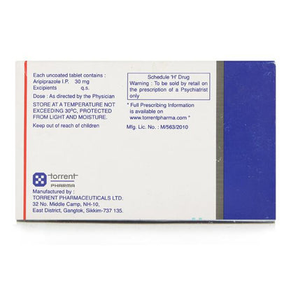 Arip MT 30mg Tablet 15'S - Global Surgicals