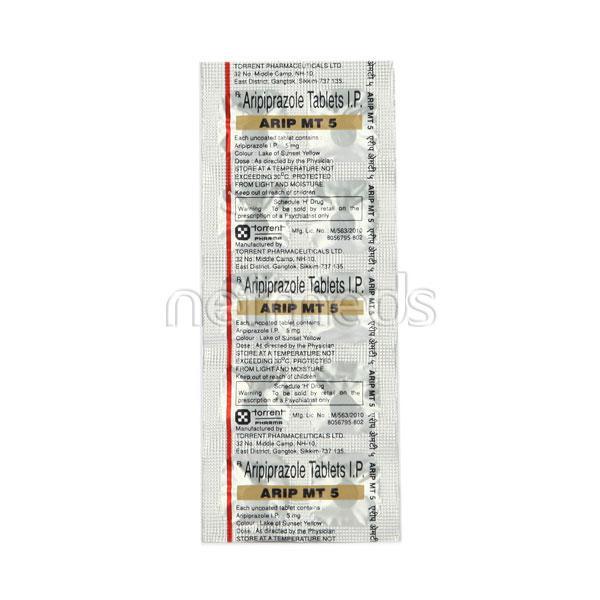 Arip MT 5mg Tablet 10'S - Global Surgicals