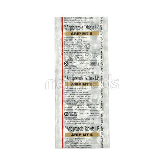 Arip MT 5mg Tablet 10'S - Global Surgicals