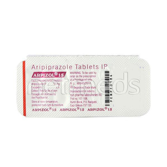 Arpizol 15mg Tablet 10'S - Global Surgicals