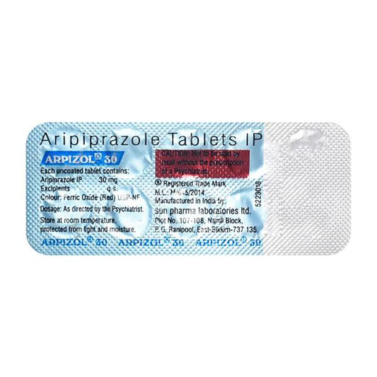 Arpizol 30mg Tablet 10'S - Global Surgicals