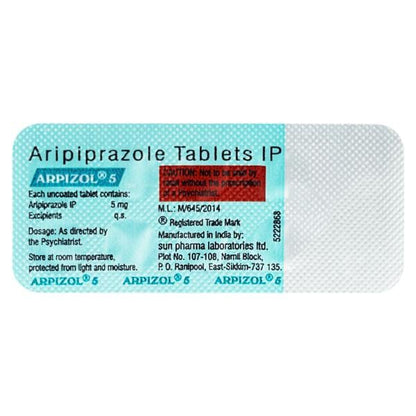 Arpizol 5mg Tablet 10'S - Global Surgicals