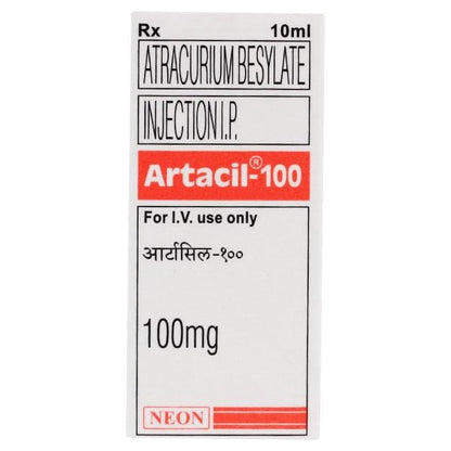 Artacil 100mg Injection 10ml - Global Surgicals