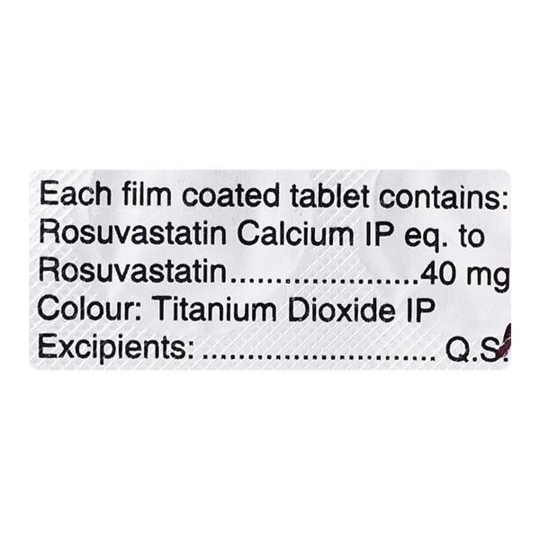 Arvast 40mg Tablet 10'S - Global Surgicals