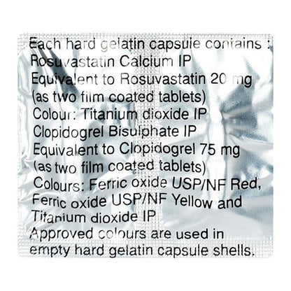 Arvast CV 20mg Capsule 10'S - Global Surgicals
