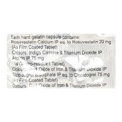 Arvast Gold 20Mg Capsule 10's - Global Surgicals