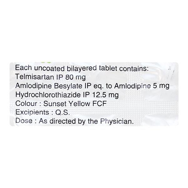 TAH 80mg Tablet 15's