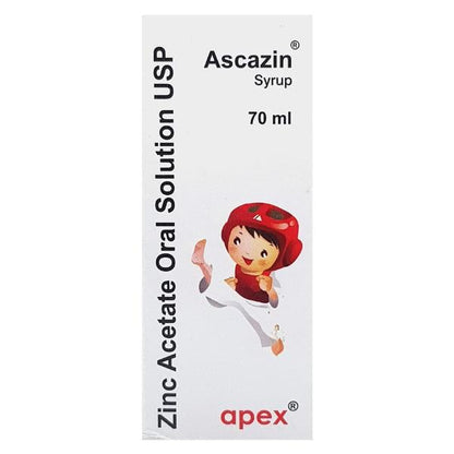 Ascazin Syrup 70ml - Global Surgicals
