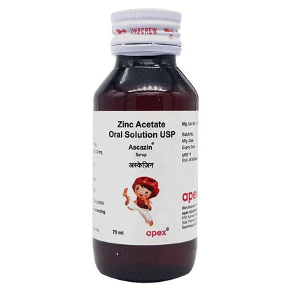 Ascazin Syrup 70ml - Global Surgicals