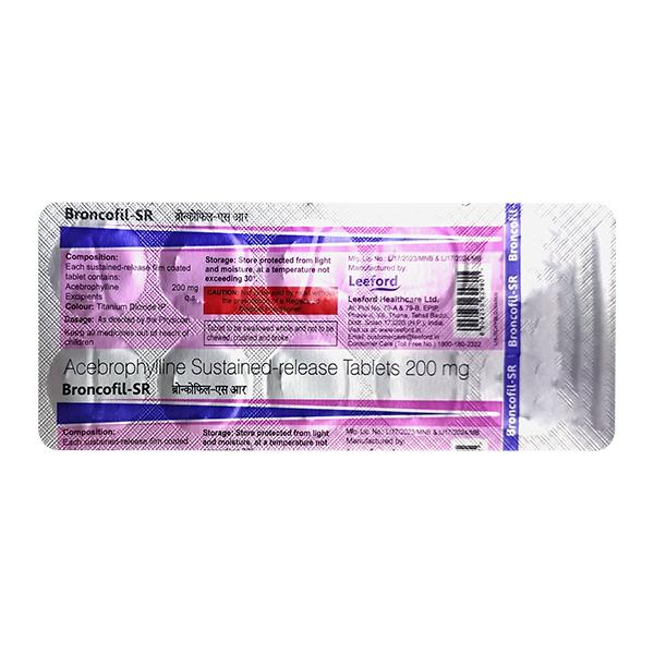 BRONCOFIL SR Tablet 10's