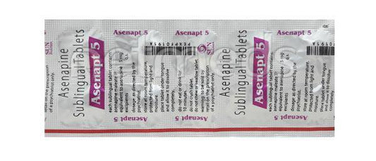 Asenapt 5mg Tablet 10'S - Global Surgicals