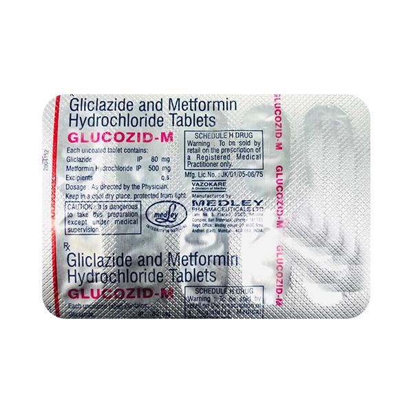 Glucozid M Tablet 10'S