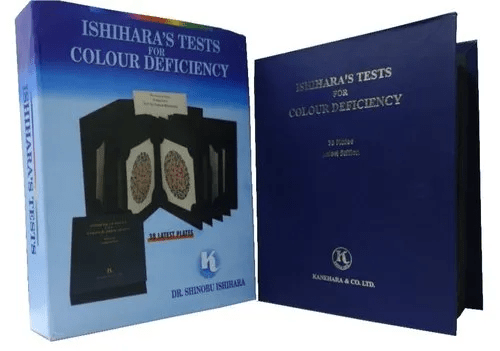 Asf 38 Plates Ishihara Color Blindness Test Book - Global Surgicals