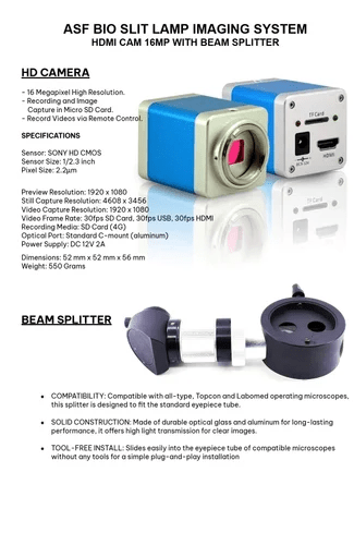 Asf Bio Slit Lamp Slx - 3I - Global Surgicals