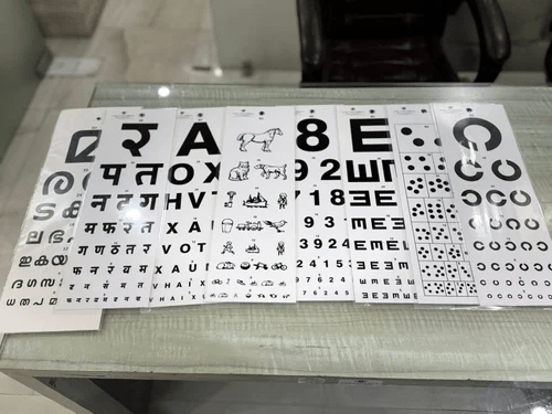 Asf Distance Vision Chart - Global Surgicals