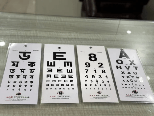 Asf Distance Vision Chart - Global Surgicals