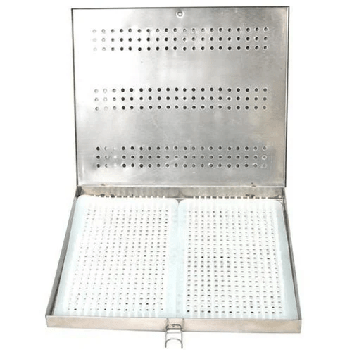 Asf Sterilization Instruments Tray With Silicon Double Mat - Global Surgicals