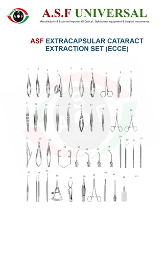 Asf Surgery Ecce Set - Global Surgicals