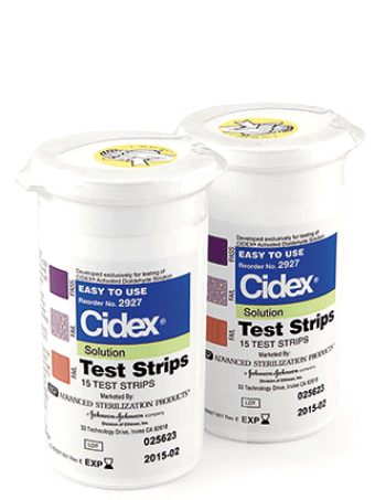 ASP Cidex Dialdehyde Disinfectant Solution Test Strips - Global Surgicals