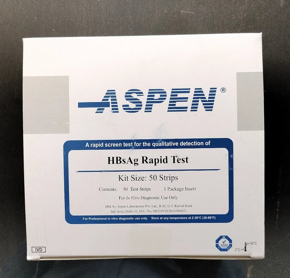 Aspen Hbsag Rapid Test Kit - Global Surgicals