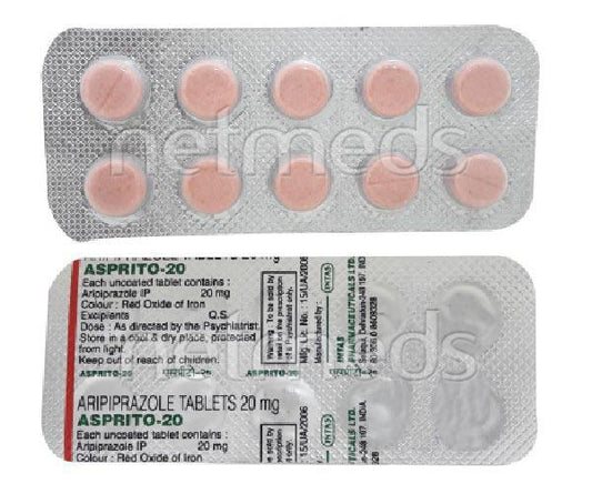 Asprito 20mg Tablet 10'S - Global Surgicals