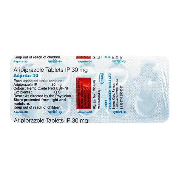 Asprito 30mg Tablet 10'S - Global Surgicals