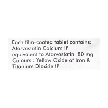 Astin 80mg Tablet 10'S - Global Surgicals