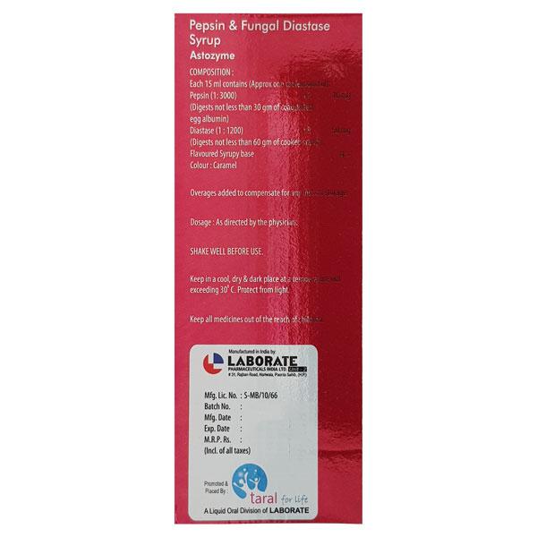 Astozyme Syrup 200ml - Global Surgicals
