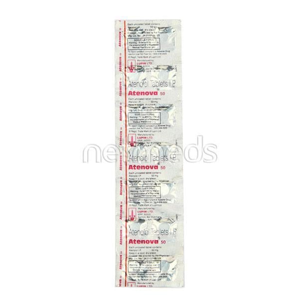 Atenova 50mg Tablet 14'S