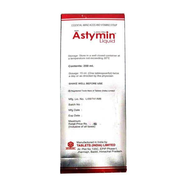 Astymin NEW Liquid 200ml - Global Surgicals