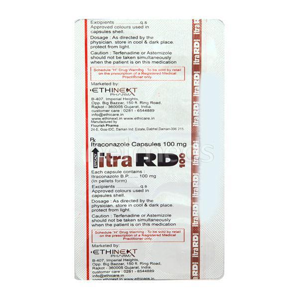 Itra RD 100mg Capsule 10'S