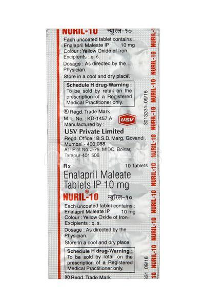 Nuril 10mg Tablet 10'S