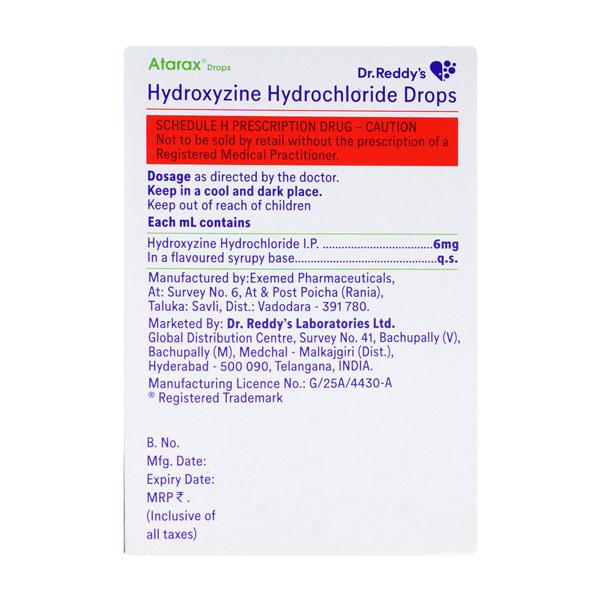 Atarax Drops 15ml - Global Surgicals