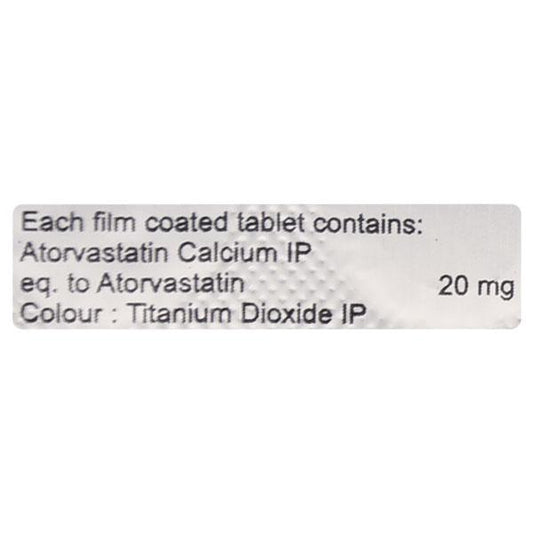ATCASIA 20 Tablet 10's - Global Surgicals