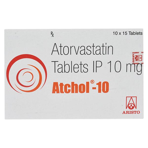 ATCHOL 10 Tablet 15's - Global Surgicals