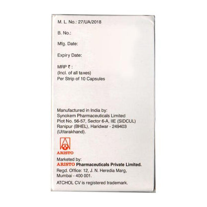 ATCHOL CV 10 Capsule 10's - Global Surgicals